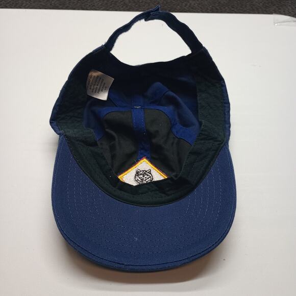 Cub Scouts Wolf Hat Youth Adjustable Red Blue BSA Uniform Cap - Picture 5 of 6